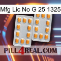 Mfg Lic No G 25 1325 cialis4